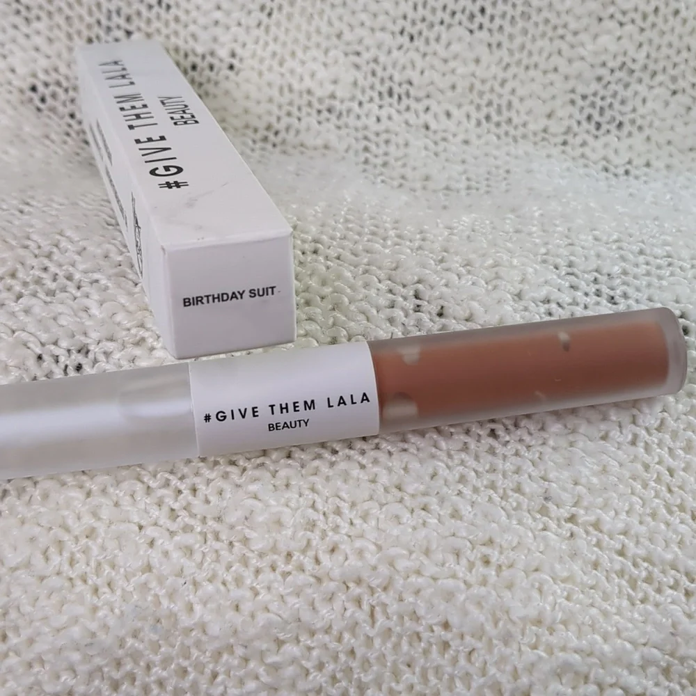 Give Them Lala Matte Moisture Lip Wand in Birthday Suit, 5.2ml/0.18fl oz